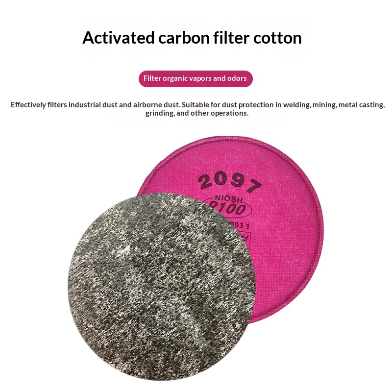 2097 2091 Cotton Filter for Ga - огляд і ціна Dust Mask Construction