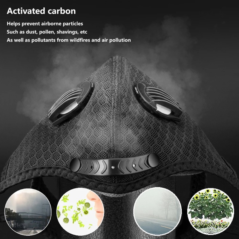 Cycling Face Mask Sport Washab - огляд і ціна Dust Mask Construction