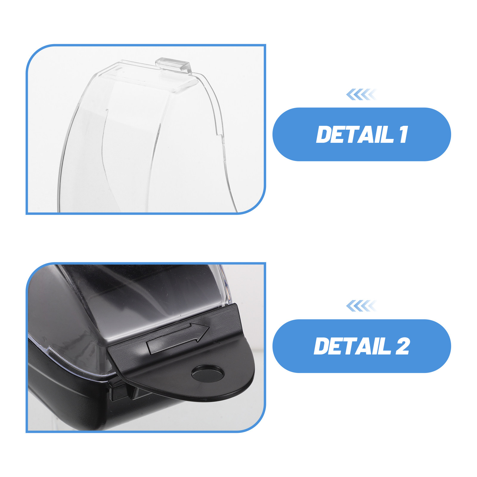 Swim Goggle Case with Clear Tr - огляд і ціна Mask Case Hard Shell